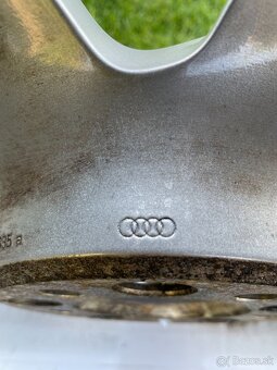 Audi r17 5x112 + letné pneu - 7