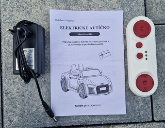 Na predaj elektrické autíčko Audi - 7