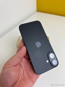 Predam vymenim Iphone 16 128GB Black 100% bateria ako nový - 7