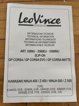 Výfuk Leo Vince GP Corsa Evo - 7