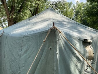 Vojenský stan S-65, 6x6m - 7