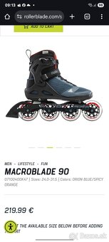 korčule Rollerblade macroblade 90 - 7