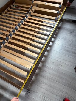 Manželská postel s polohovateľnými rožtami - 7