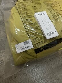 Nový fusak Cybex Platinum Footmuff Mustard Yellow - 7