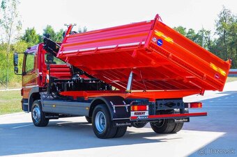 MERCEDES ATEGO 1524 TROJSTRANNÝ SKLÁPAČ + HYDRAULICKÁ RUKA - 7