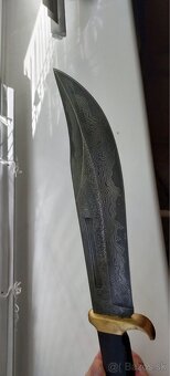 Predavam Damaskový Bowie Výrobca: karlbullknives - 7
