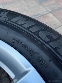 Orig. hliníkové disky Peugeot R17, 5x108 - 7