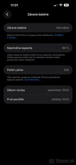 Apple iPhone 15 Pro Max 256GB Blue Titanium - 7