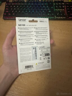 Ryzen 7 7700x, vengeance ddr5 32gb, lexar ns100 2tb - 7