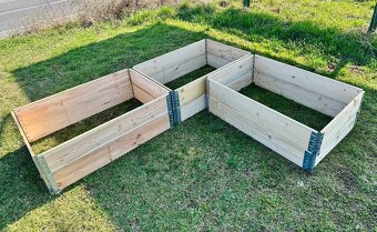 Vyvýšené drevené zahony - 7