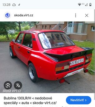 Spoiler škoda 220 125 130 - 7