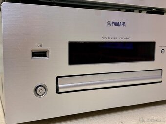 Yamaha R-840 Stereo Receiver + Yamaha DVD-840  DVD prehravač - 7