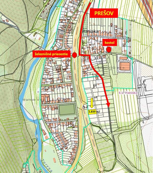 HANISKA - krásny, slnečný a rovinatý stavebný pozemok s IS - 7