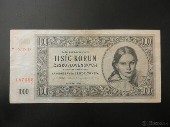 Bankovka 1000Kčs 1945 - 7