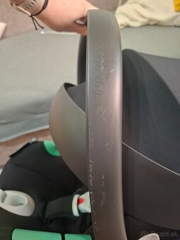 CYBEX Aton B2 i-Size vrátane Base ONE Volcano Black - 7