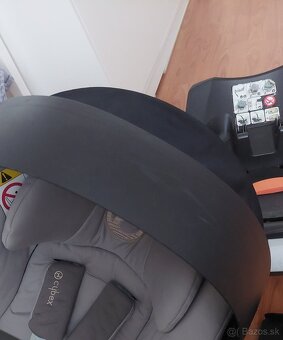 Vajíčko CYBEX ATON 5 + základňa BASE 2 + adaptéry na kočík - 7