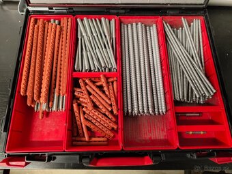 Predám rôzne sady hmoždín, šraubov, kotiev, Orsy systém - 7