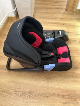 Autosedačka Recaro Privia Cherry + Isofix - 7