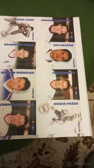 Staré hokejové kartičky. - 7