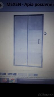 predam sprchove dvere 90cm,alebo vymenim za 120cm - 7