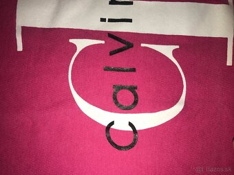 NOVÉ CALVIN KLEIN fuksia damske tricko S - 7
