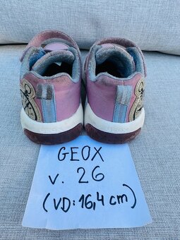 Svietiace tenisky zn. GEOX, v. 26 (VD: 16,4 cm) - 7