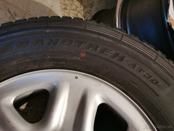 NOVÉ PNEU - 245/75 R17 - terénne Dunlop (4 ks) DOT 22 - 7