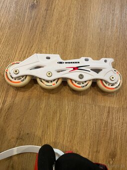 Detské korčule na ľad a kolieskové korčule Worker 2 v 1. - 7