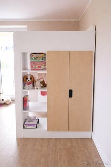 Vysoká posteľ 3v1 Smastad Ikea - 7