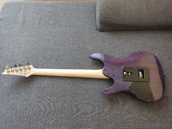 Ibanez S570DXQM Bright Blue Burst - 7
