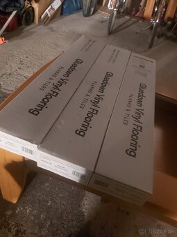 Lepený vynil 6,75 m2, 2ks lamelio dekorácie - 7