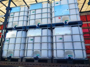 Potravinárske 1000L IBC kontajnery pitná voda, víno - 7