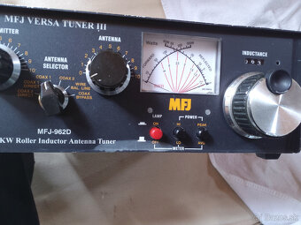 MFJ-962D Manual antenna tuner asym./sym. 1,8-30MHz, 1500W - 7