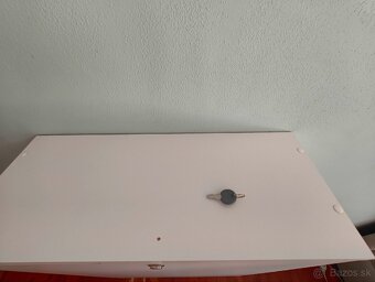 Písací stôl s regálom SEDIR biely - 7