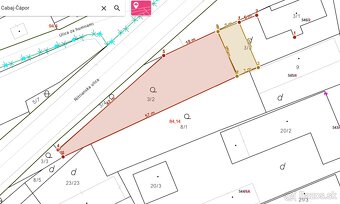 Na predaj stavebný pozemok – Cabaj-Čápor (650 m²), intravilá - 7