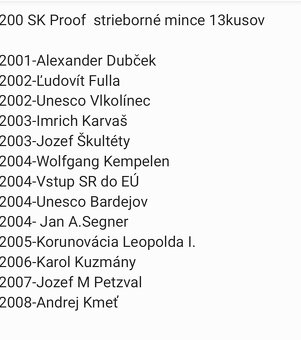 200 sk Proof 13 kusov výhodný set - 7