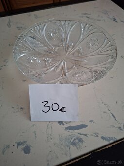 Krištálové a sklenené poháre, misy a misky - 7