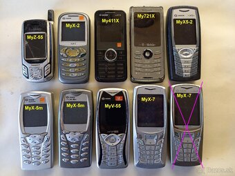 SIEMENS MOTOROLA SAGEM ALCATEL Zbierka Rôzne Typy Druhy - 7