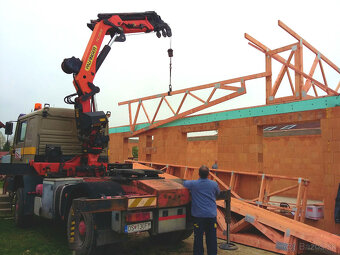 Žeriav, autožeriav, hydraulická ruka, ťahač, MAN, Scania 4x4 - 7