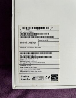 Apple Macbook Air 13.3inch 2020 + Apple myš - 7
