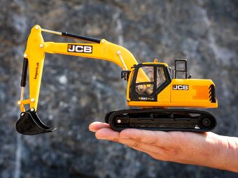 Kovové hračky strojov JCB a CAT - 7