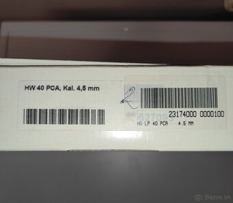 Vzduchová pištoľ Weihrauch HW40 4,5mm - 7