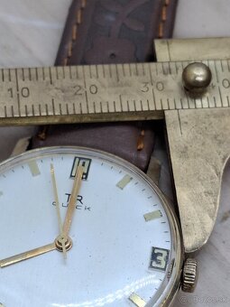 Predám funkčné Švajčiarske hodinky TR Quick 17 jewels 85 € - 7