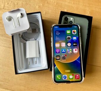 iPhone 11 Pro Midnight Green BATERIE 100% TOP - 7