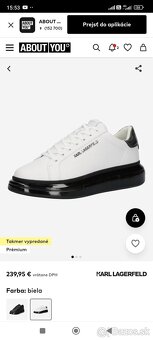 Pánske tenisky Karl Lagerfeld veľkosť 43 - 7