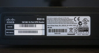 CISCO RV016 V03, 16port Multi-WAN VPN router - 7