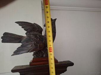 Predám funkčné nástenné hodiny Franz Hermle & Sohn polbicie - 7