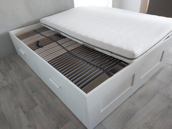 posteľ Ikea Brimnes 140x200 cm - 7