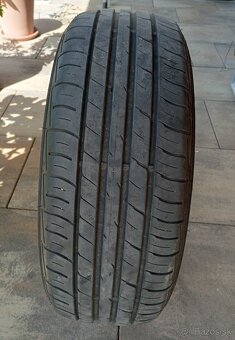Plechové disky VW R16 + letné pneu 215/60 R16 + puklice VW - 7