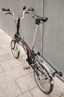 Predám skladací bicykel Brompton MK2 (BS6102), 3-speed - 7
